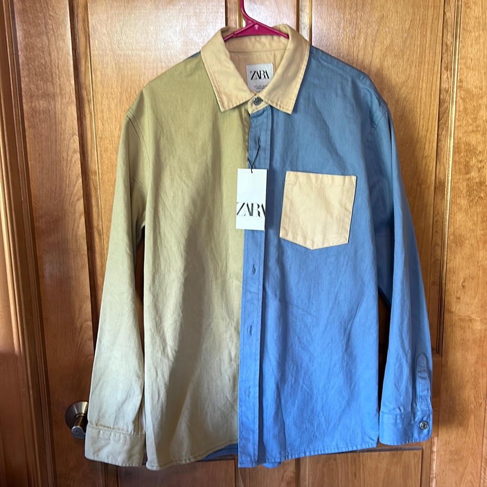 Zara Button Down Shirt Men’s Large